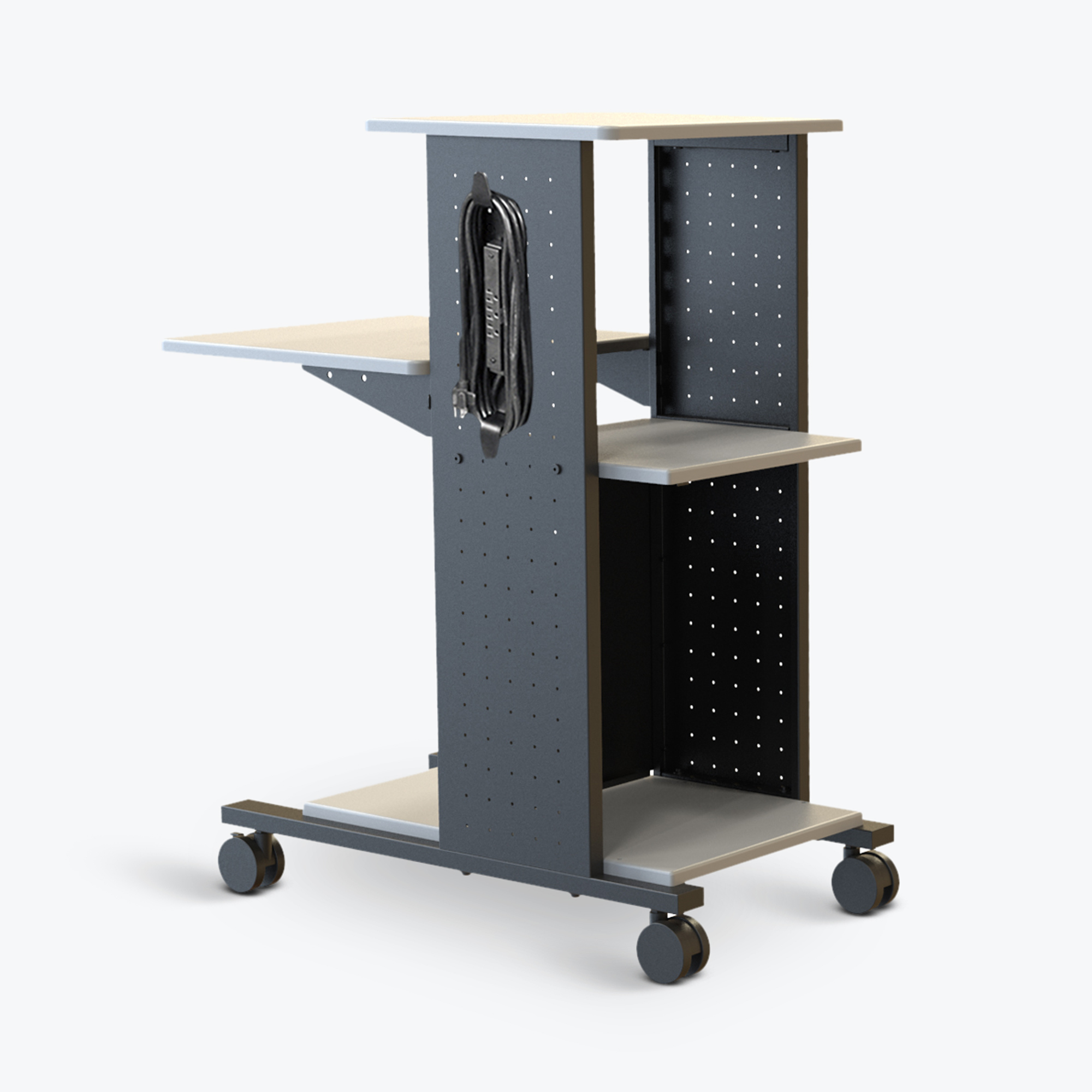Luxor 40in. Mobile Presentation Station, Electric, Model# WPS4E